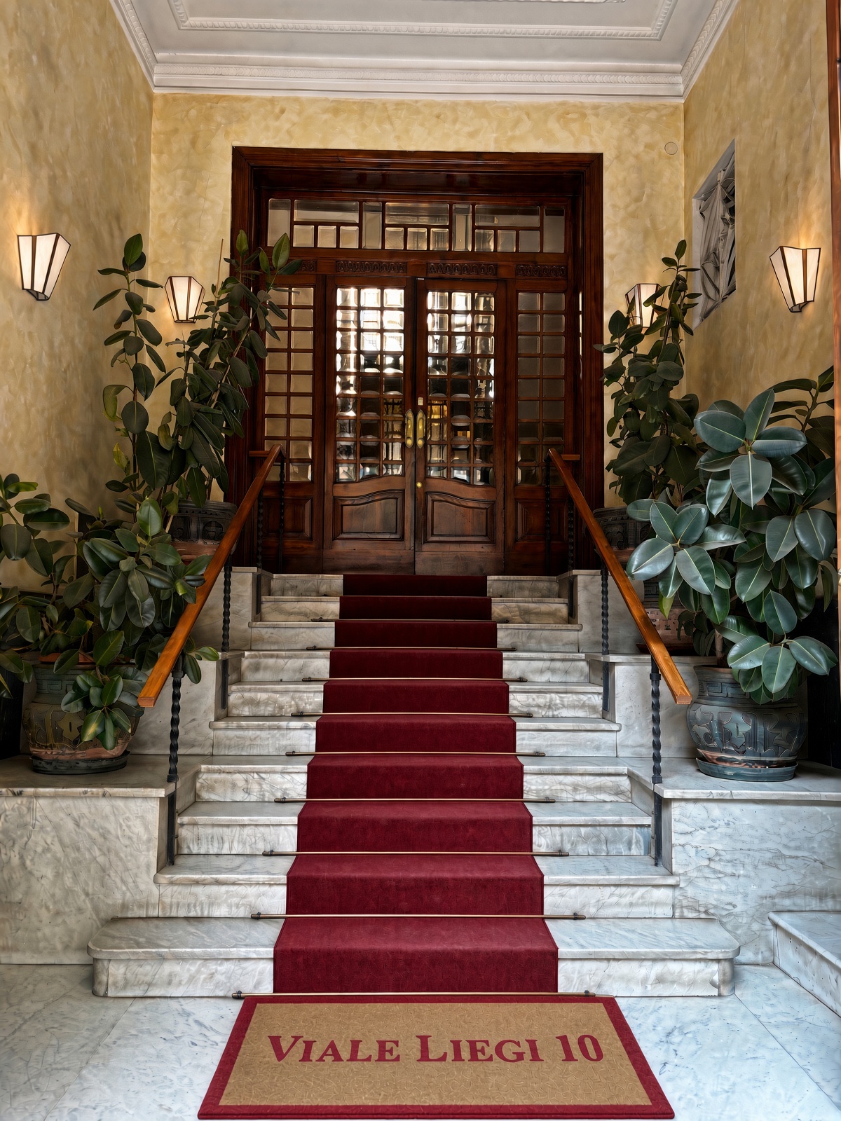 Ingresso della sede di Roma, in Viale Liegi 10